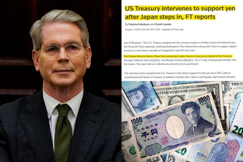 US Treasury Just Fired Its Biggest Currency Weapon. The Yen Is Rallying